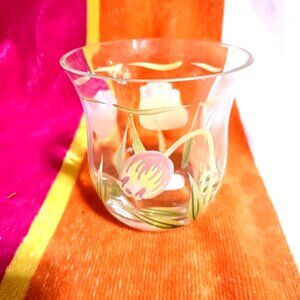 Princess House Cottage Tulip votive candle holder